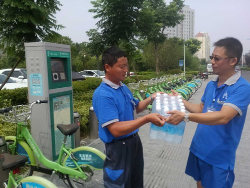 “炎炎夏日，愛心解暑”永安各地開展夏日送清涼活動