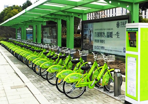 南通海門開建公共自行車擴(kuò)容工程