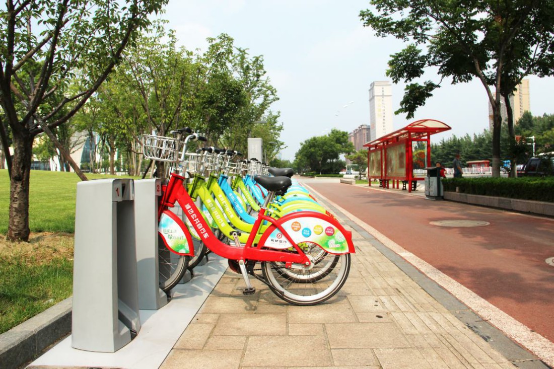 濰坊市區(qū)公共自行車站點達1180個