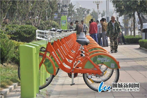 聊城公共自行車項目建設(shè)提速 已辦卡逾4000張