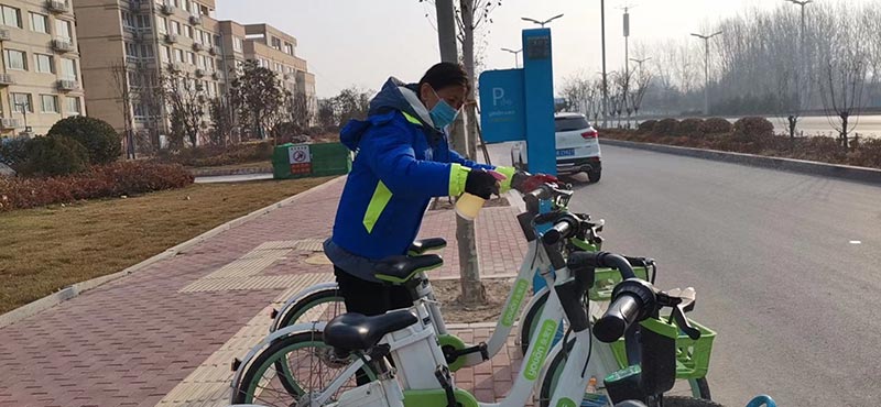 疫情逐漸向好，共享單車成為市民出行首選2