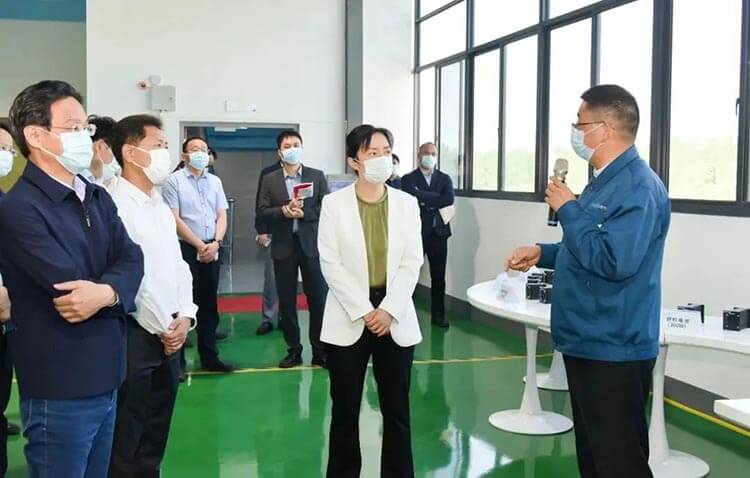 常州市市長(zhǎng)盛蕾一行深入永安行調(diào)研