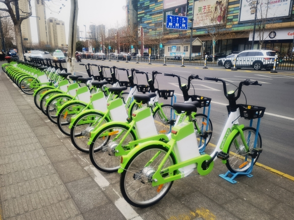 “五一”期間，常州有樁助力車(chē)騎行量同期增長(zhǎng)93%