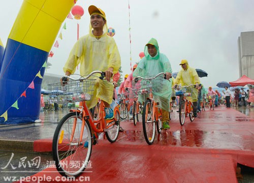 溫州：首個公共自行車系統(tǒng)啟動  首批80個服務(wù)網(wǎng)點已投用