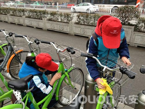 銅山建44個公共自行車點(diǎn)  投放1400輛車